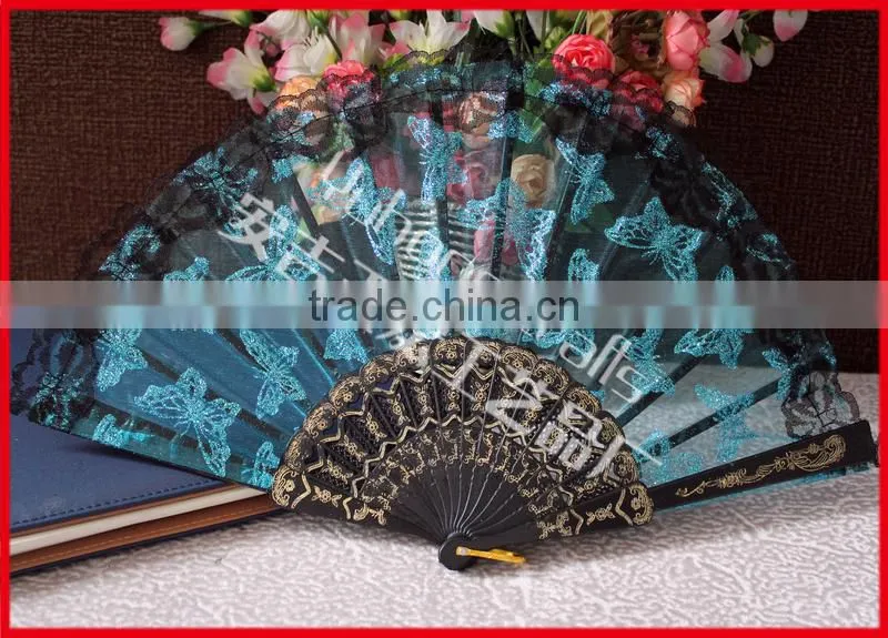 Beautiful Spanish style lace plastic fan