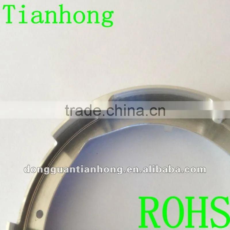 Customized complex aluminum turning parts used in industrial/cnc products