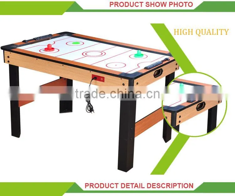 Kid sport game toy game wooden set ice hockey equipment