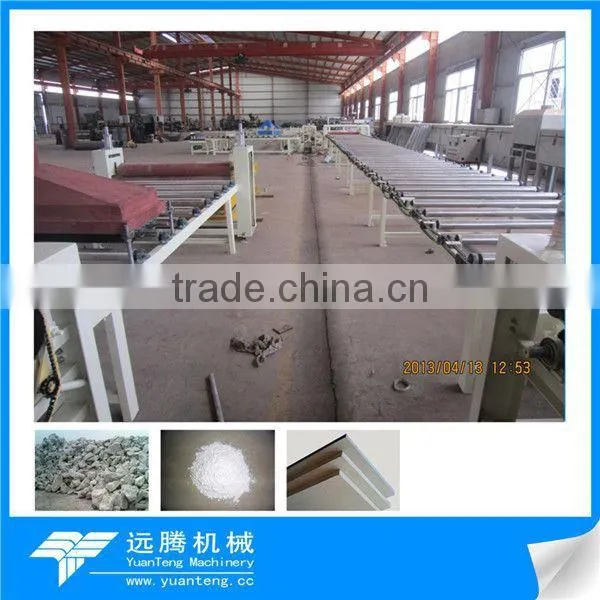 Aluminum foil and PVC Film ceiling board laminating machinery