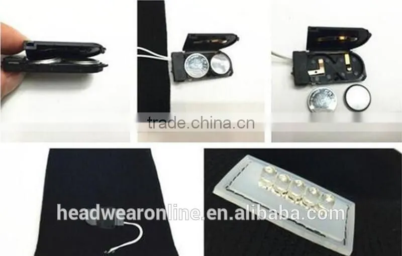 Led Light Ski Knitted Witer Hat