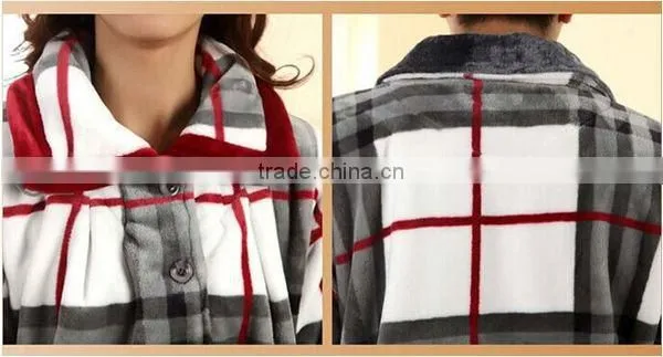 2015 Woman Pyjama Cotton, Smocked Pyjama,Flannel Pajamas