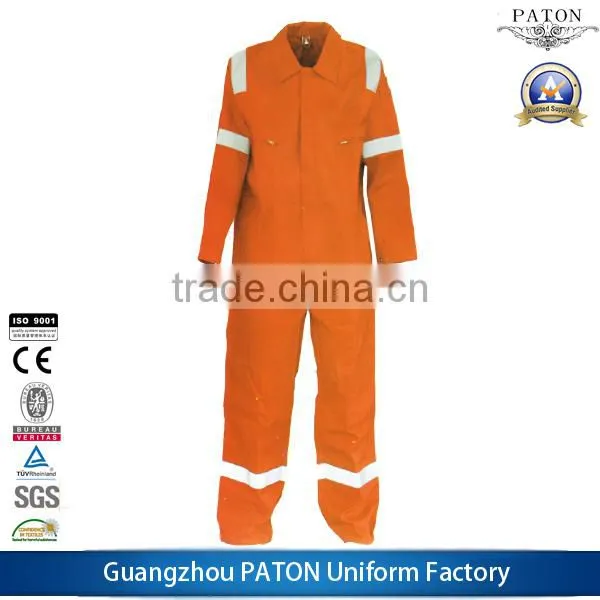 Guangzhou Oem Type Ploy Cotton Working Coverall Safety Dress