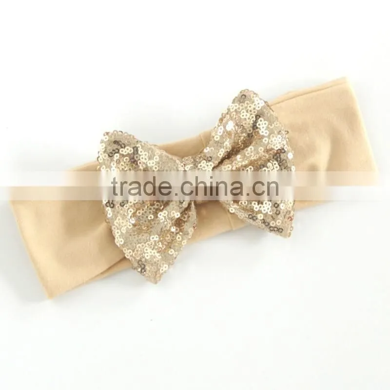 Girl Rabbit Headband Newborn Kids Cotton Elastic Hair Band Baby Top Headband