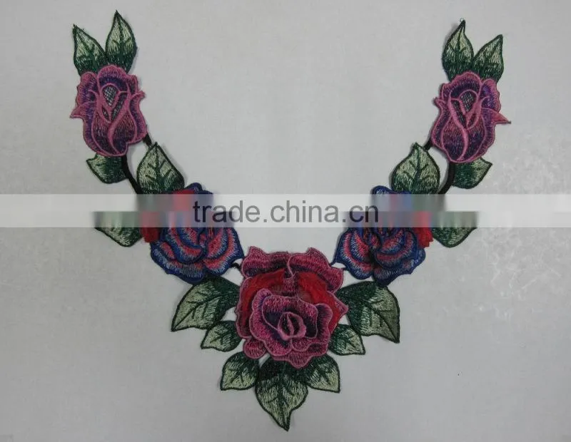 multicolor crochet neck lace designs