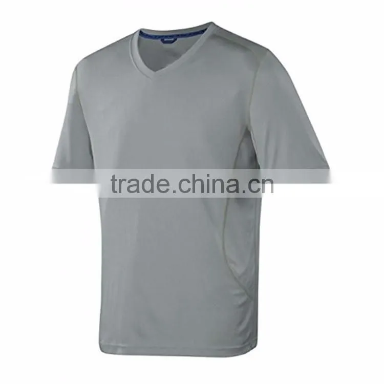 wholesale blank slim fit 100% polyester man sport t shirt