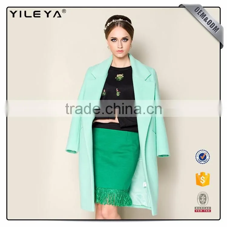 Elegant And Warm Customized Color Stle Woman Jacket Winter Coat