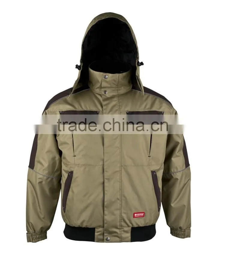 Hot sale high quality custom wear-resisting coat multiple pockets working jacket bomber