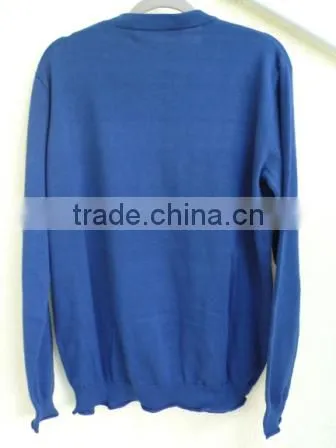 The V neck high light color pullover casual men knitted sweater men (Maco Johnston)