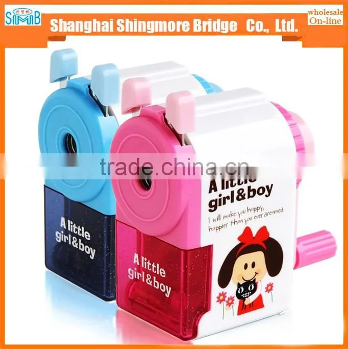 alibaba china cheap wholesale high quality hand-operated pencil sharpener for school