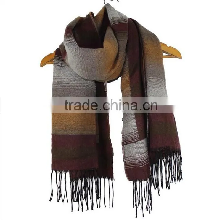 7 Colors Fashion Hot Sale Classic Blanket Oversize Wholesale Grandient Pashmina scarf