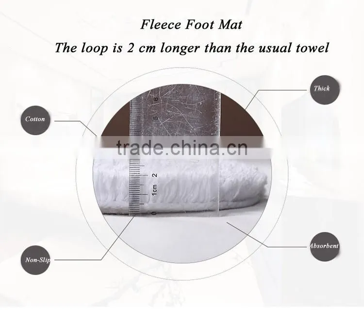 Polyester mat foot bath mat non slip