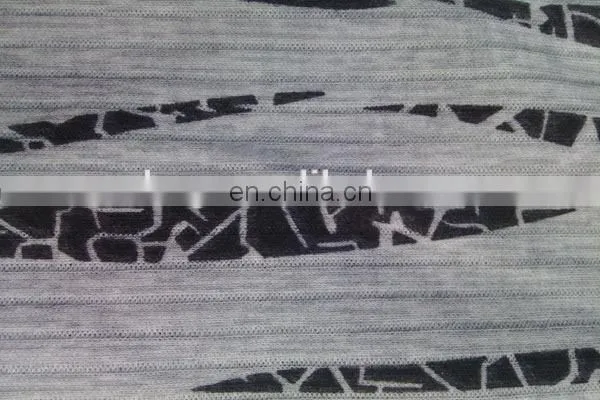 shaoxing winfar drop needle baby pigment printed polyester cotton interlock knit fabric