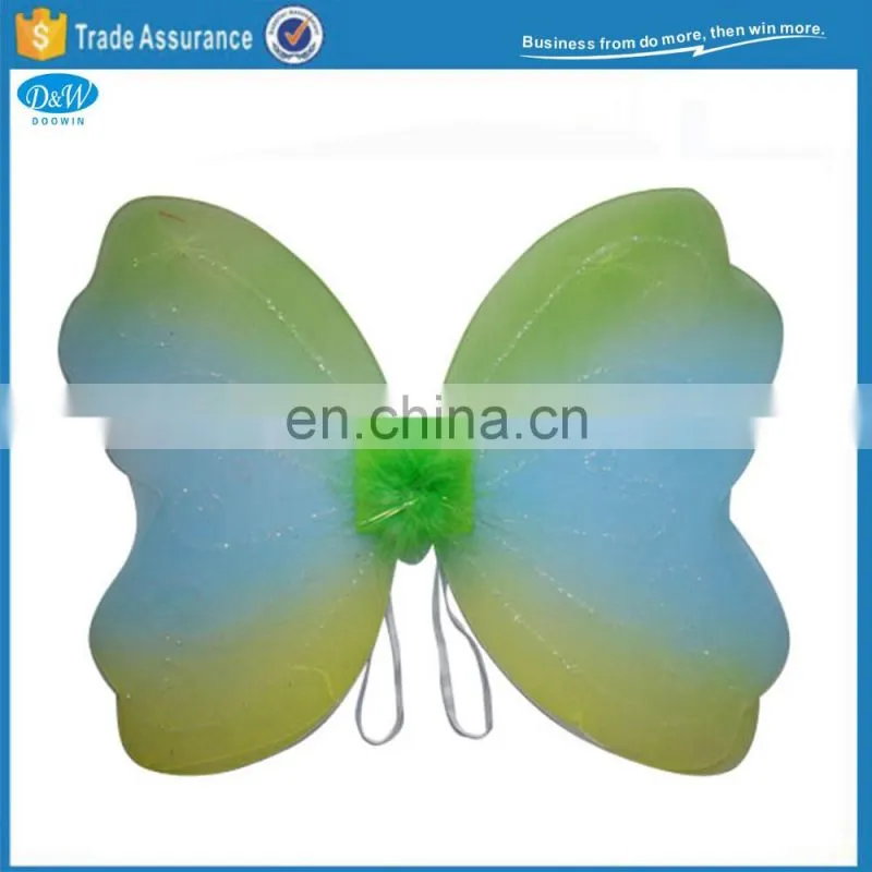 Green Color Fairy Wings for Carnival Party Dresses