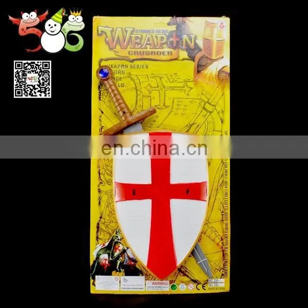 Wholesales Larp pirate weapon double sword with mask