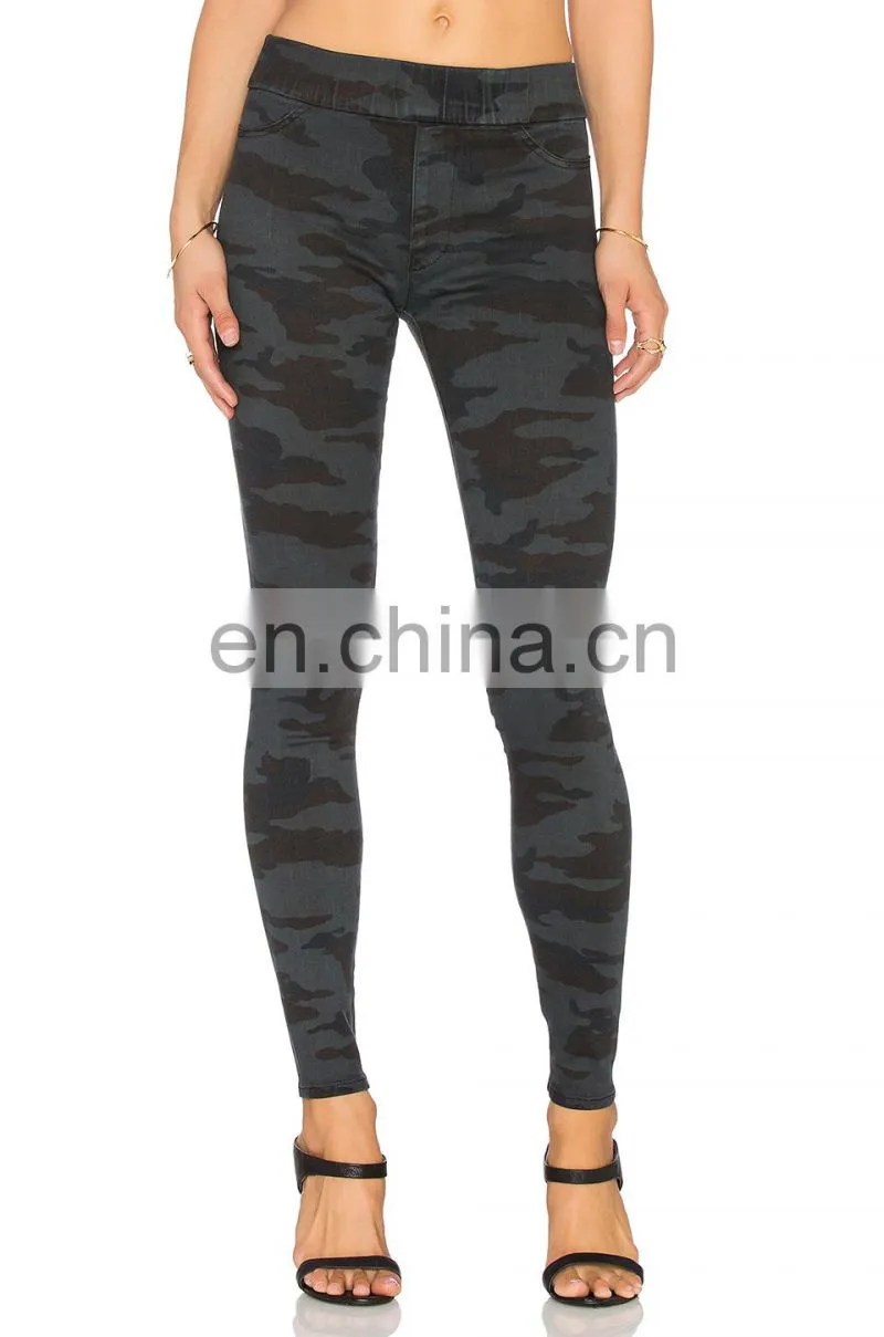 Matching Shirt and Pants Lady Military Pants