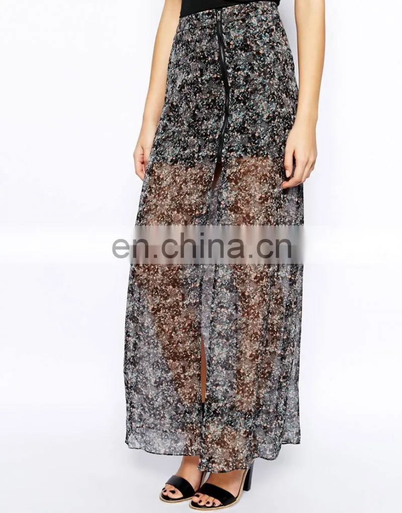 2014 Summer Elegant Mature Women Traditional Long Skirt