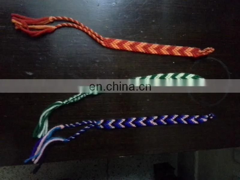 Wholesale Lot New Hand Woven Cotton Colorful String Bracelet Rope Anklace