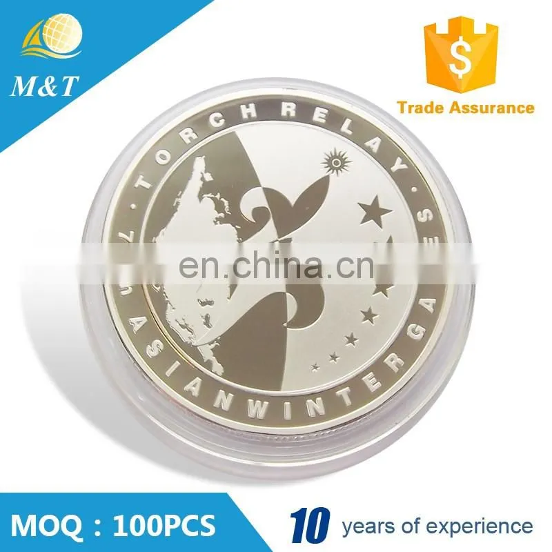 Cheap High Quality Wholesales Aisan Winter Games Souvenir Challenge Coin