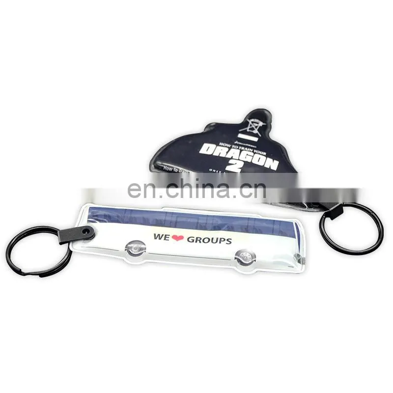 souvenir led flashlights keychain,school bus keychain,mini led keychain