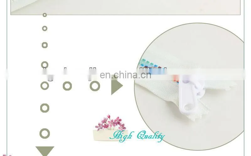 Attractive Special pvc tape zipper