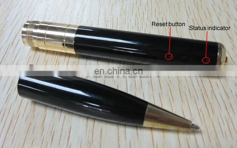 Multi function hidden camera pen