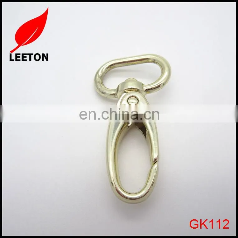 Zinc alloy 0.75inch swivel bag snap hook