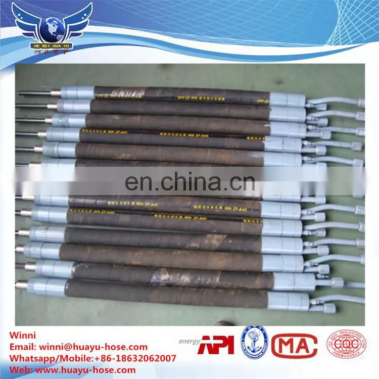 Hydraulic hole sealing hose device for the coal seam water injection