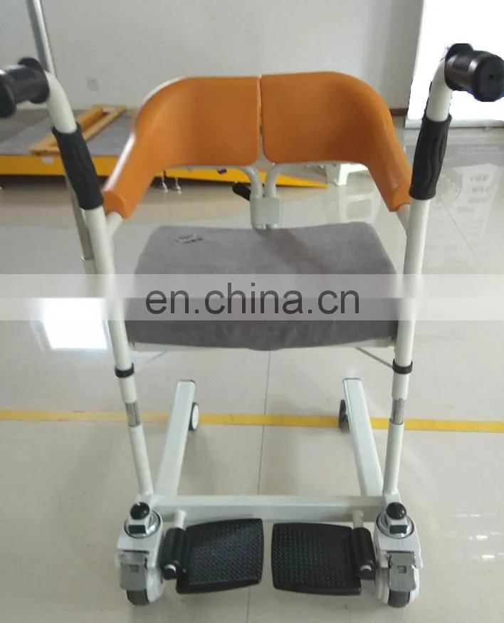 2020 New invention patient transfer lift toilet wheelchair for Disabled