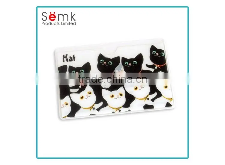 Customized design credit card holder with animal printing