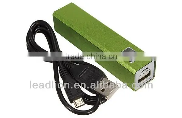 Portable Mobile Power ED827 Power Bank External Battery Charger USB 2600mAh Every Gadget Smartphone Tablet Cheat