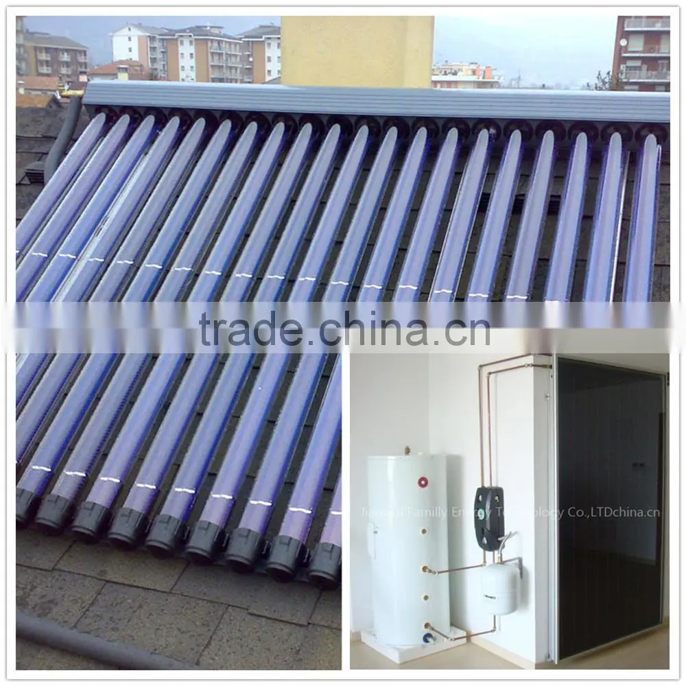 High quality non-pressurized compact stainless steel price of solar water heater