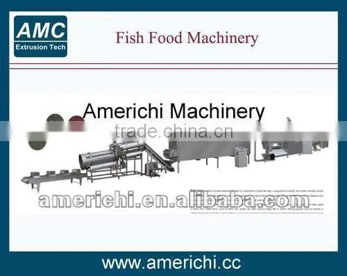 China fish food machines