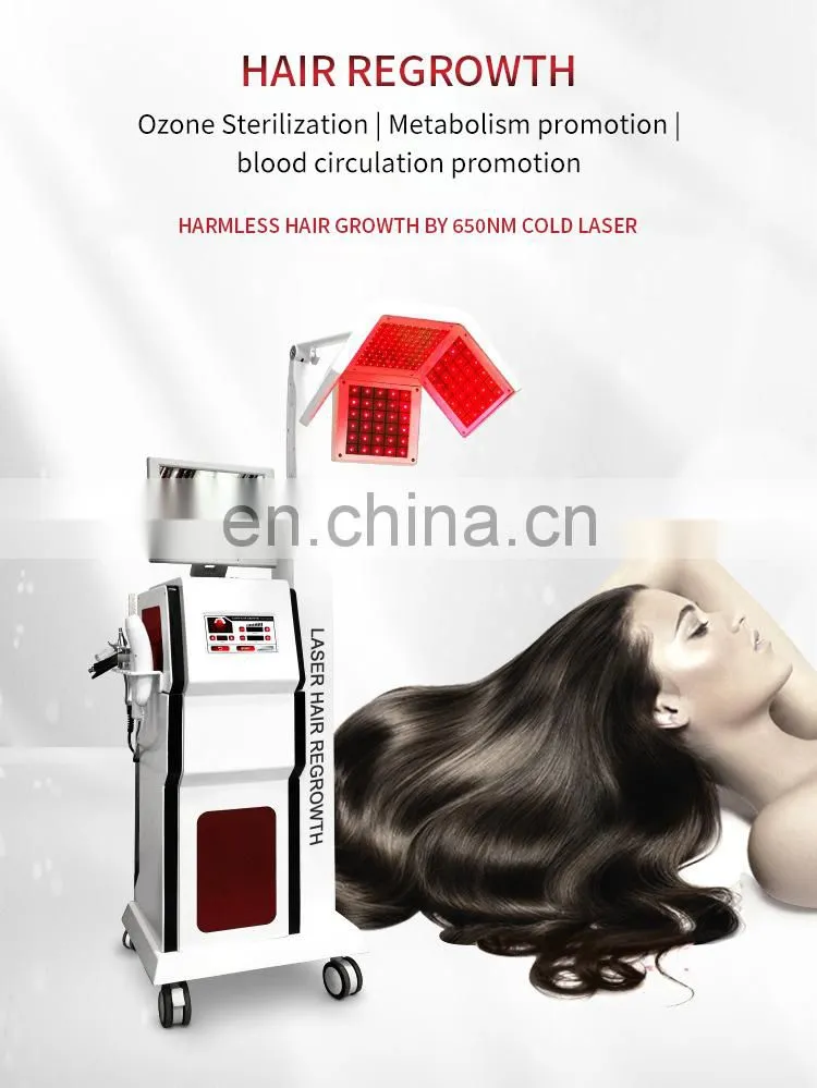 650nm Diode Laser SPA Scalp Treatment Machine with Hair Analysis Camera Professional Hair Regrowth Machine for Hair Salon