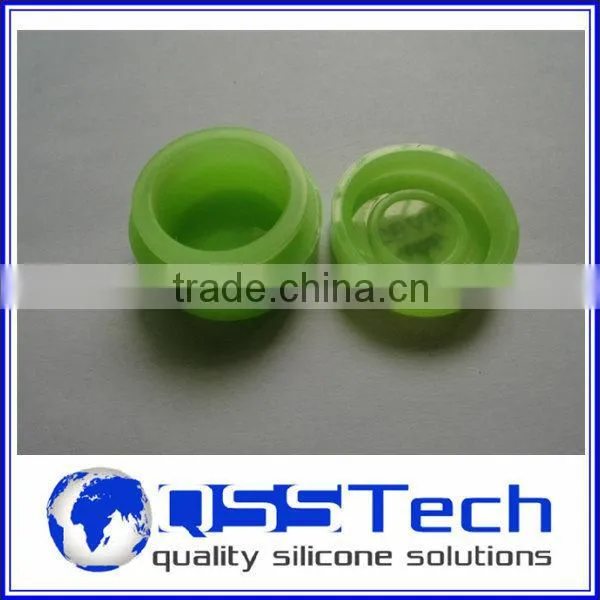 High quality 7ml customized small barrel tip jar/ oil dab wax container/ silicone wax and oil container