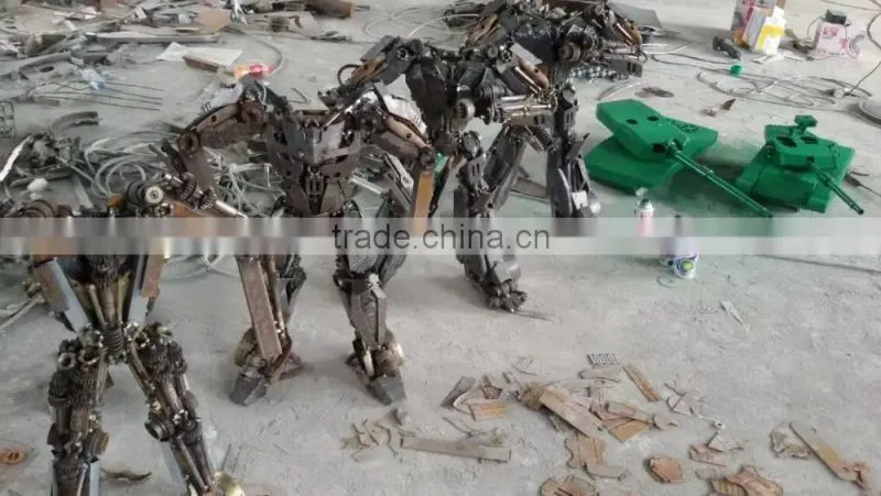 Steel Garden Decoration Sculpture For Outdoor Shows Statue