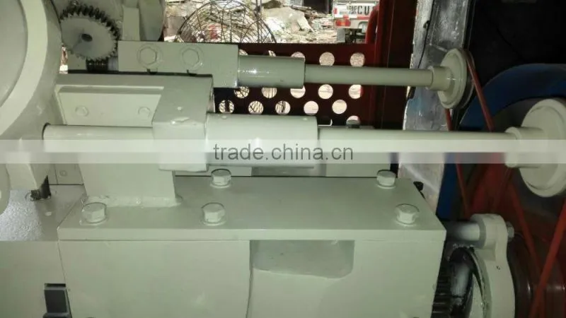HAS VIDEO 195 Cycles Per Minute 2 Heads Paper Bag Rope Through Hole Fixing Making Machine