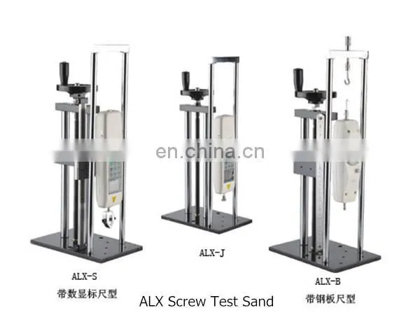 Manual type screw Vertical Horizontal Dual Push Pull Test Stand