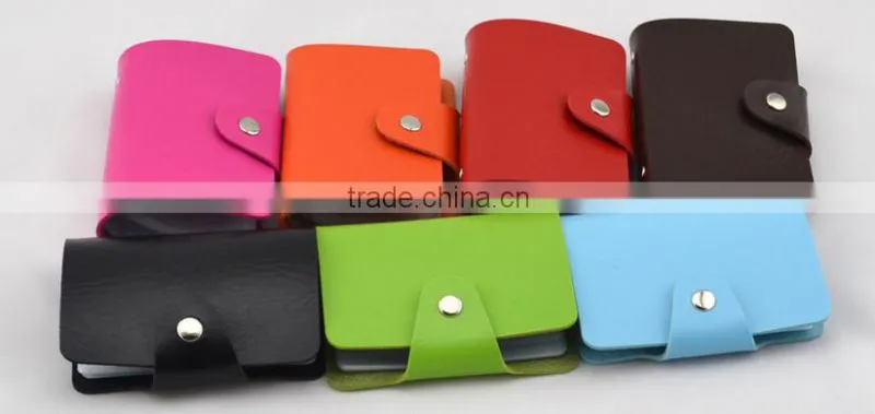 fashion PU PVC card wallet