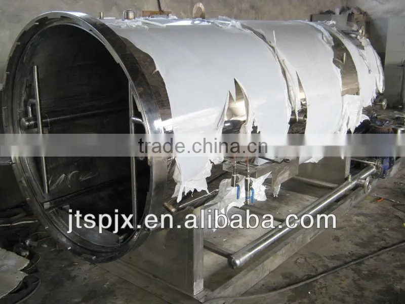 JT-DG SUS304 semi-automatic steam or water used single pot autoclave for canned food