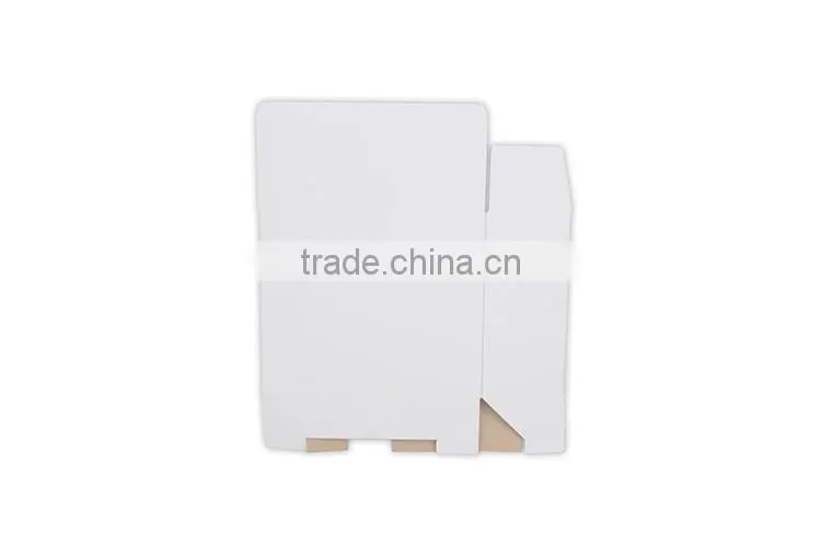New Design custom cute paper white pizza box with printed logo