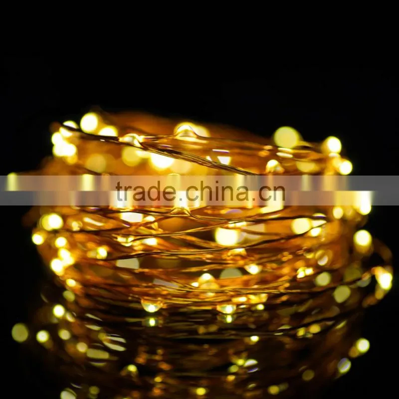 waterproof ip68 indoor outdoor Christmas copper wire mini led string lights