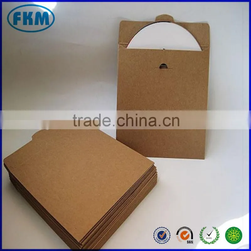 Kraft paper CD DVD Envelope Sleeve (Insert) made in China