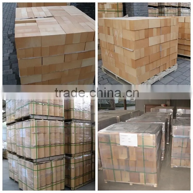 Good thermal shock resistance clay fire resistant brick for sales