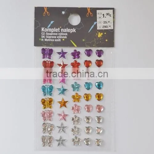 Funny halloween decoration jelly gel window sticker