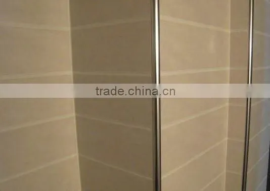 Aluminum 6063 round close type tile trim manufacturers