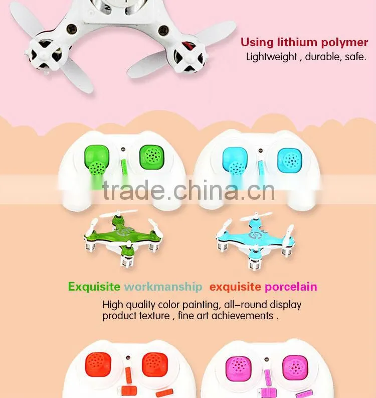 2014 New Quadcopter CX10 Mini RC Quadcopter Remote Control Toys 4 channel with 6 Axis gyro , nano drone with 3D stunt function