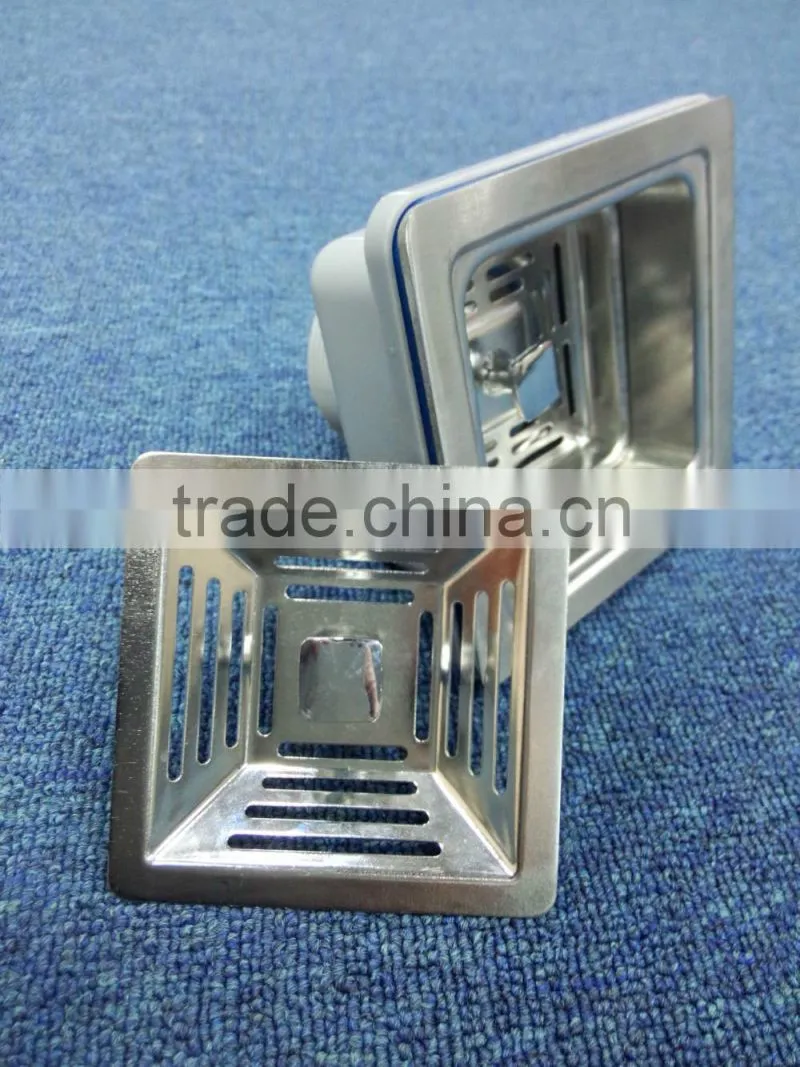 11cm square stainless steel kitchen drainer, kitchen sink accessories HD15