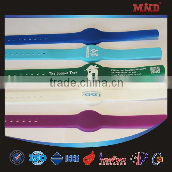 MDW410 Contactless Disposable Silicone RFID Wristband tag