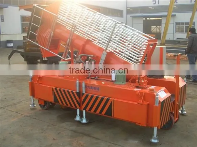 vehicular cylinder telescopic hydraulic lift